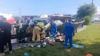 Водитель грузовика скончался в ДТП на Копейском шоссе в Челябинске 