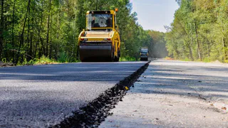 В Рязани начали ремонтировать дороги на улице Крупской