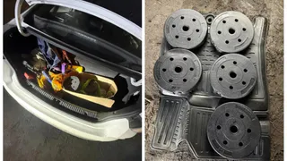  В Рязанской области полицейские нашли 5 кг наркотиков внутри дисков для фитнеса