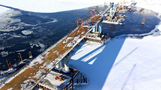 Техническая готовность моста через Каму составляет 50%