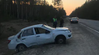 В Клепиковском районе пьяный рязанец на "Гранте" устроил ДТП