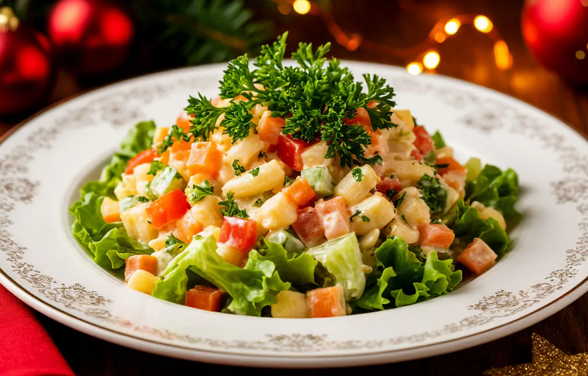Салат "Царский" на новогодний стол: готовлю только для особых гостей - не блюдо, а любимчик