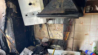 На Западной Поляне при пожаре погибла пенсионерка