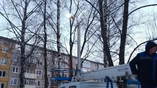 Во Владимире за выходные восстановили уличное освещение в Оргтруде и других районах