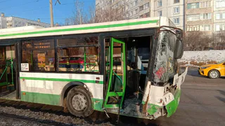 В Канищеве случилось ДТП с автобусом № 17