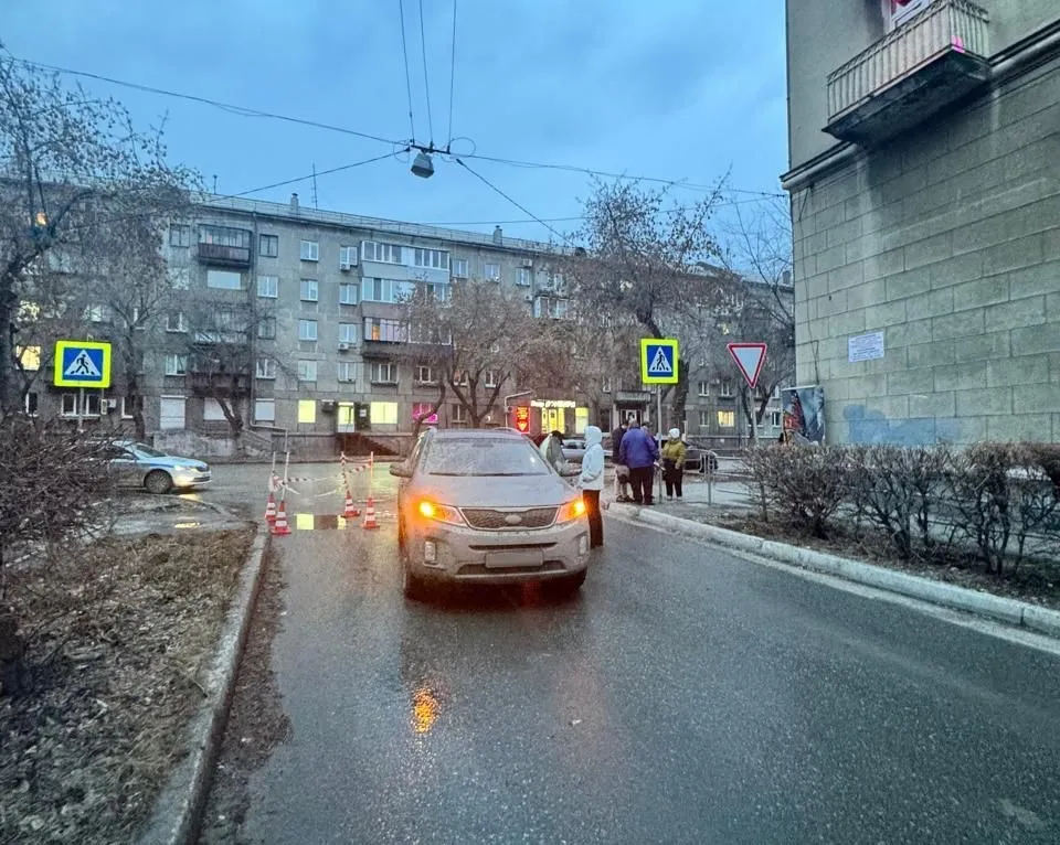 ДТП с пешеходом в Магнитогорске: водитель не уступил дорогу