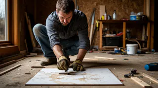 Отказался стелить линолеум на деревянный пол в частном доме: посмотрел у соседа что с ним стало через пару лет - нашел вариант надежнее