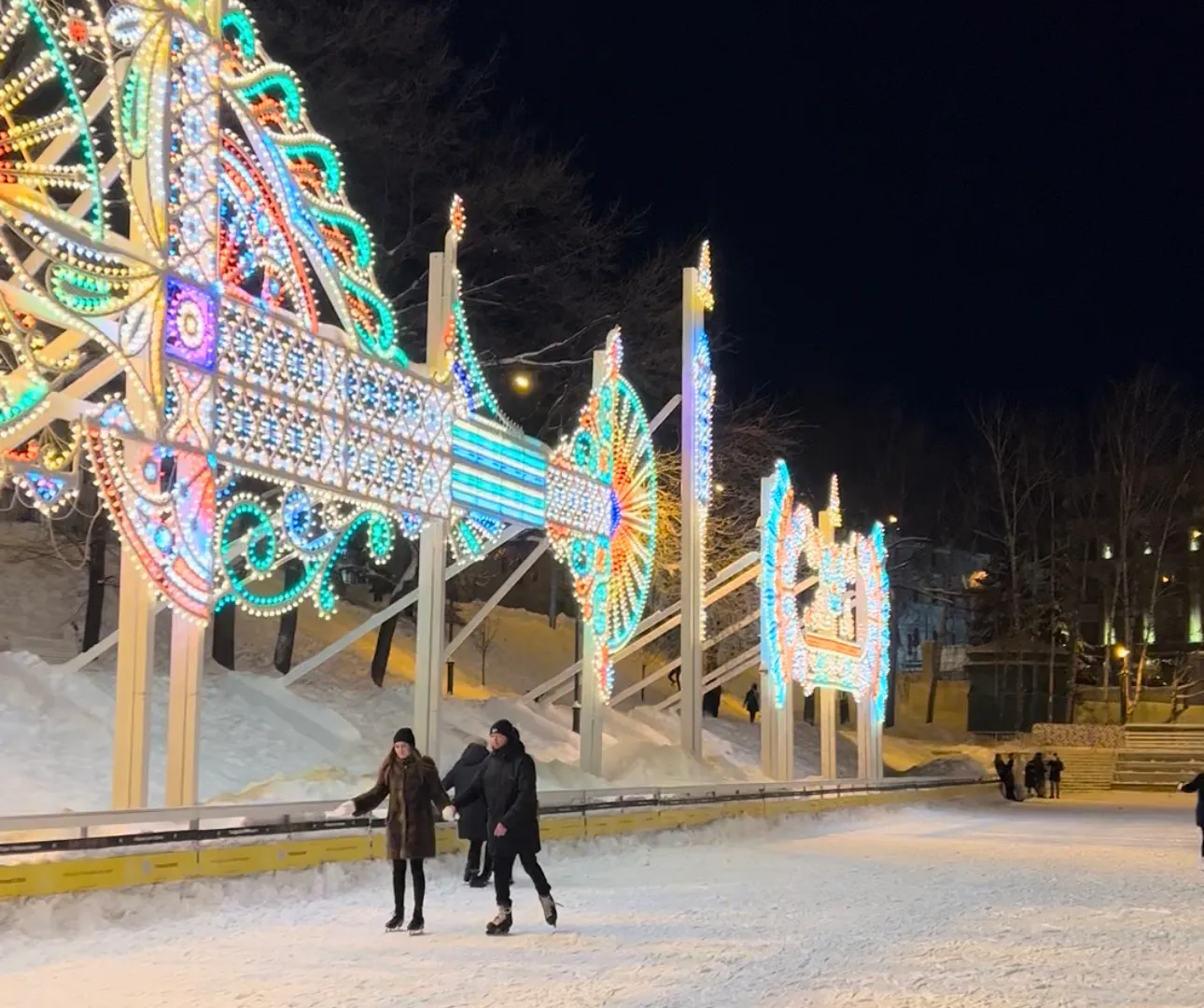 Казань оказалась в тройке лидеров по доступности катков среди городов‑миллионников