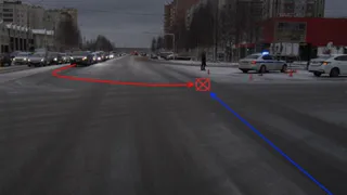 Последствия ошибки: в Коми начинающий водитель спровоцировал ДТП на перекрестке Ухты