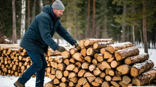 Нашел способ купить дрова вместо 72 тыс руб за 25 тыс: моя хитрая система экономии - два года в доме тепло