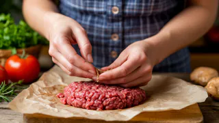 Просто заворачиваю мясо в пергамент и в духовку: семья выпрашивает ароматные колбаски - идеальный для завтрака и перекуса