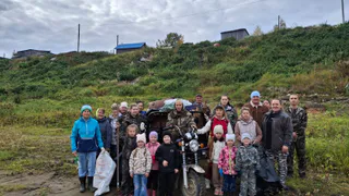 Жители Усинского округа очистили берега в рамках акции «Речная лента»