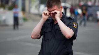 Пьяный брянец избил догнавшего его полицейского