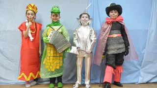 В Рязани прошел конкурс на самый красивый костюм не из ткани 