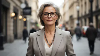 Стиль после 50 — это не возраст, а отказ от всего, что требует оправданий: короткий рукав, молодежный принт и декольте