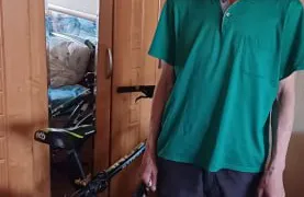 В Чебоксарах мужчина украл велосипед с площадки — его нашли по камерам