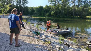 В Суздальском районе водолазы обследовали реку Бродинка в поисках пропавшего мужчины