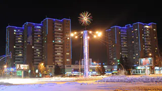 Нижнекамск сияет огнями