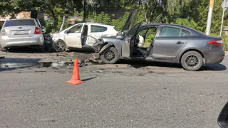 В полиции рассказали о причинах аварии на Спортивной