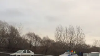 Утреннее ДТП на Северной окружной- образовалась пробка