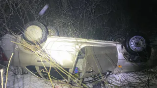 В Чувашии на М-7 иномарка улетела в кювет: погиб отец водителя