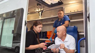 "Сосудистый патруль" Чувашии проверяет здоровье чебоксарцев во дворах