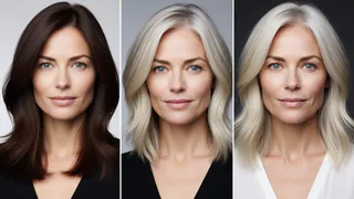 Зимой смелые оттенки не прячут — они становятся заявлением: многослойное окрашивание создаёт сияние, которое не выдаёт возраст