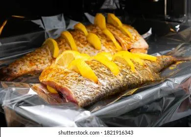 Меню для дачи: рыба, запеченная в аэрогриле