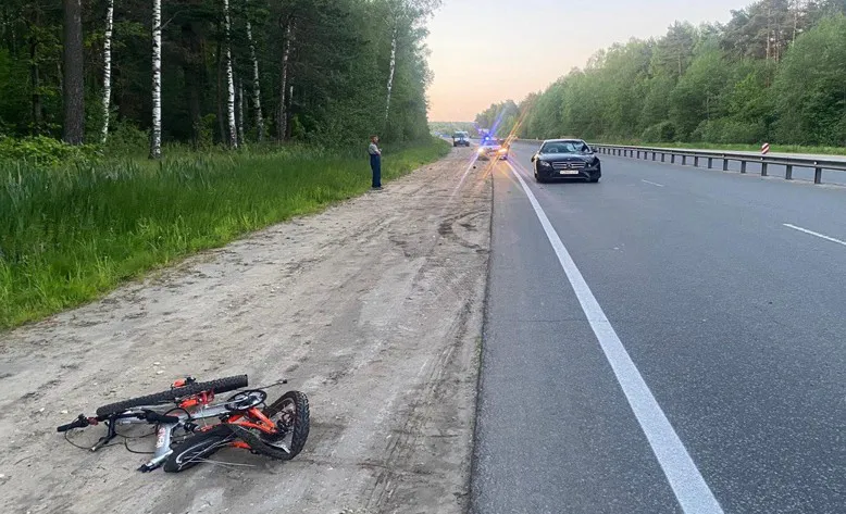 На трассе «Владимир–Муром–Арзамас» водитель авто насмерть сбил велосипедиста