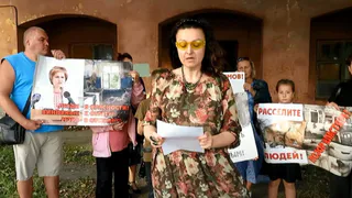 Точка кипения: в Рязани жильцы аварийного дома  записали видеообращение к Путину