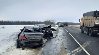 Под Михайловом в ДТП с двумя иномарками погиб один из водителей