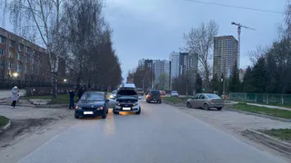 В Рязани в ДТП с Lada Vesta и Lada Kalina пострадал 21-летний парень