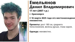 Во Владимирской области ищут 17-летнего подростка из Красноярска
