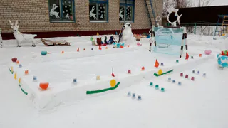 «Под сиянием Полярной звезды»: педагоги детсада в Афанасово создали чудо-городок