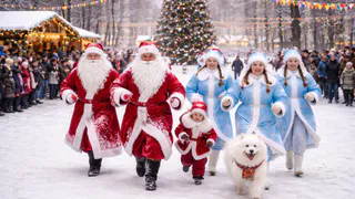 Во Владимире в четырнадцатый раз устроят забег Дедов Морозов и Снегурочек