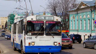 В Рязани изменился маршрут троллейбуса №10