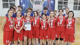 Юные баскетболистки Усинска одержали победу в республиканских соревнованиях