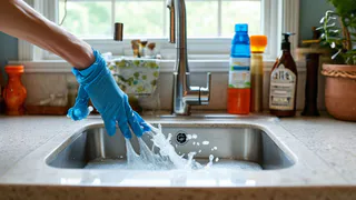 1 ложка и 1 чашка в слив: жир ушел за 5 минут — намного эффективнее, чем уксус и сода