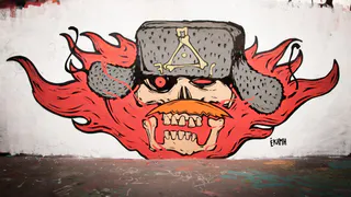 Какие стрит-арты, кроме рекламы спайса, есть в Рязани