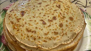 2 ложки в тесто - блины не рвутся и не прилипают к сковородке: идеально на Масленицу