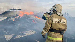 На улице Халтурина в Рязани произошел пожар