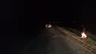 В Чебоксарском округе УАЗ сбил пешехода, стоявшего на неосвещенной трассе