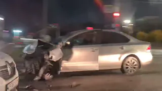 На улице Зубковой в Рязани произошло серьезное ДТП