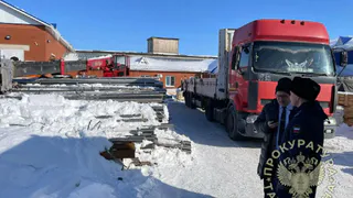 В Татарстане стрелой автокрана насмерть придавило рабочего 