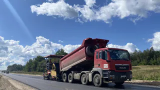 На трассе «Александров – Балакирево» завершают ремонт почти шести километров дороги