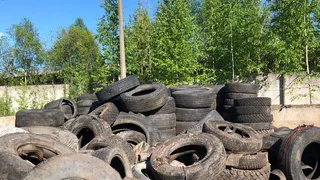 В Коми за июль собрали 7 736 кг отработанных автошин и покрышек
