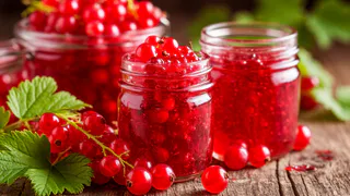 Делаю ароматный джем из красной смородины всего за 15 минут: без пектина, без заморочек и с идеальной текстурой