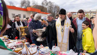 В храмах Рязани поведали об освящении куличей и яиц к Пасхе