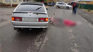 Асфальт был в крови: под Рязанью насмерть сбили велосипедистку