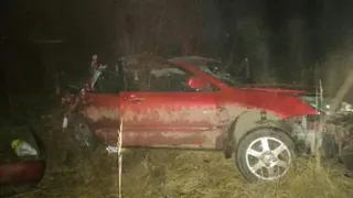 Был пьян:  легковушка вылетела в кювет в Спасском районе